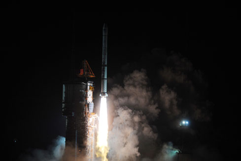 La Chine lance son 10e satellite pour le syst&egrave;me Beidou
