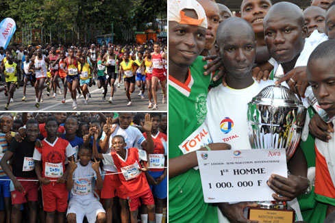 Côte d'Ivoire : environ 8 000 athlètes de 13 pays au marathon d'Abidjan