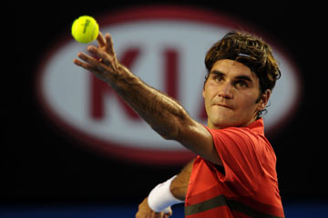 Open d'Australie: Federer qualifié pour les quarts de finale