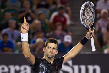 Tennis/Open d'Australie: Novak Djokovic qualifié pour les quarts de finale