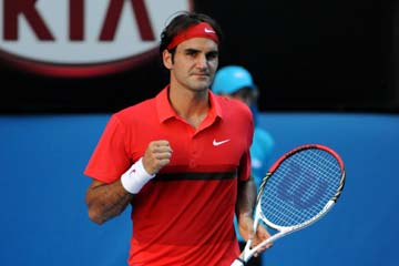 Open d'Australie: Federer qualifié pour les demi-finales