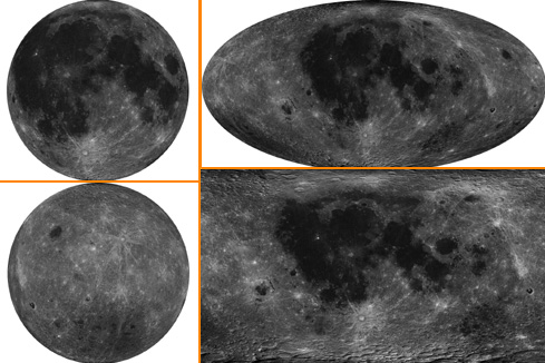 La Chine publie la cartographie haute d&eacute;finition de la lune