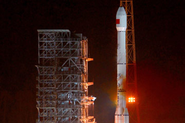 La Chine lance le 11e satellite de son syst&egrave;me de navigation Beidou