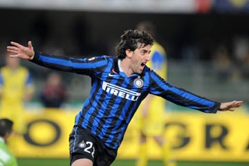 Italie/Football: l'Inter Milan bat le Chievo Vérone (2-0)