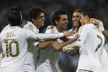 Football/Ligue des champions: le Real Madrid qualifié pour les quarts de finale