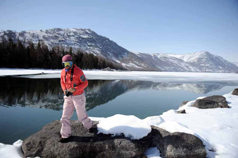 Les plus beaux paysages du Lac Kanas sous la neige