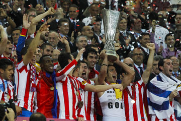 Football: L'Atletico de Madrid remporte la Ligue Europa