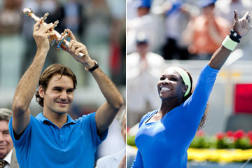 Tennis/Masters de Madrid: Roger Federer et Serena Williams titrés