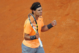 Tennis/Masters 1000 de Rome: Nadal qualifié pour la finale