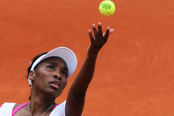 Tennis/Roland-Garros: Venus Williams éliminée comme sa soeur Serena