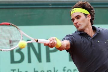 Tennis/Roland-Garros: Federer qualifié pour les quarts de finale