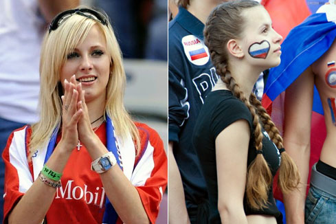 Photos des belles supportrices du Championnat d'Europe de football