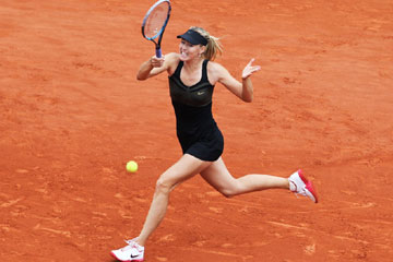 Tennis/Roland-Garros: Sharapova qualifiée pour les demi-finales