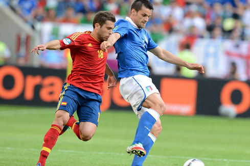 Euro 2012: match nul entre l'Espagne et l'Italie