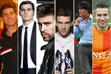 Euro 2012 : les footballeurs les plus sexy