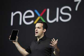 Google d&eacute;voile la tablette de petit-&eacute;cran Nexus 7