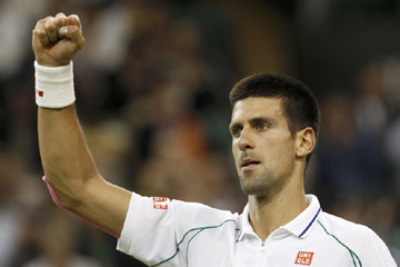 Tennis/Wimbledon: Djokovic passe au troisième tour