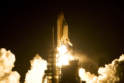 Lancement de la navette Endeavour