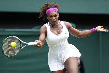 Tennis/Wimbledon: Serena Williams qualifiée pour les huitièmes de finale