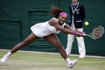 Tennis/Wimbledon: Serena Williams qualifiée pour les quarts de finale