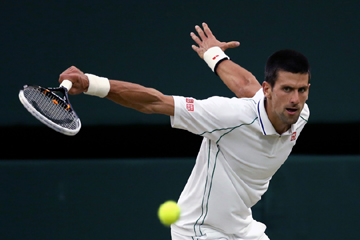 Tennis/Wimbledon: Djokovic qualifié pour les quarts de finale