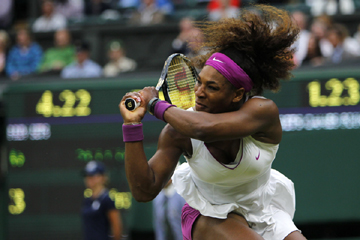 Tennis/Wimbledon: Serena Williams va en demi-finales