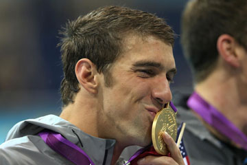 JO-2012: Michael Phelps, le plus médaillé de l'histoire des JO