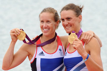JO-2012 : La Grande-Bretagne remporte la médaille d'or du deux de pointe dames de l'aviron