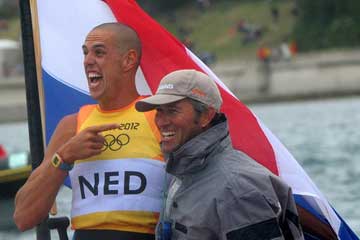 JO-2012 : Le Néerlandais Van Rijsselberge remporte la médaille d'or de la planche à voile (RS : X)