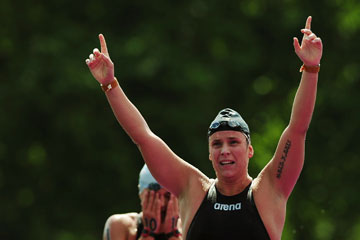 JO/Marathon: La Hongroise Eva Risztov sacrée championne olympique du marathon 10 kilomètres
