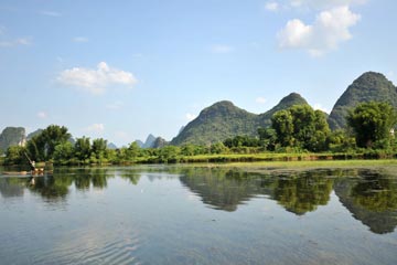 Photos: la rivière Yulong au Guangxi