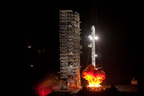 Chine: lancement de deux satellites pour son syst&egrave;me ind&eacute;pendant de navigation et de positionnement