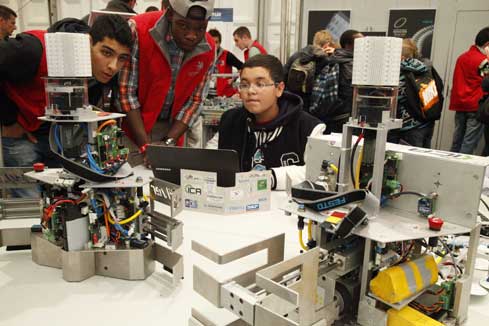 La comp&eacute;tition EuroSkills 2012 commence en Belgique