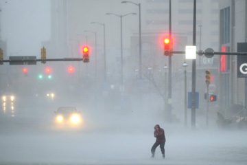 L'ouragan Sandy frappe les Etats-Unis