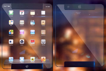 Conception impressionnante ! Un iPad transparent