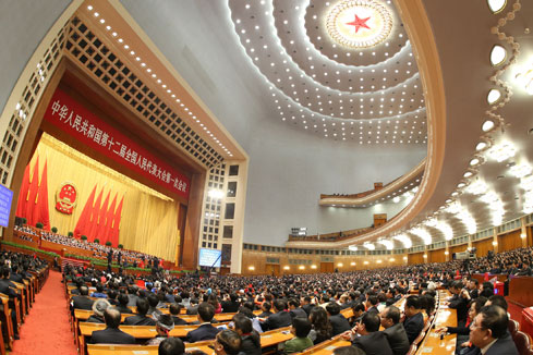 Chine : l'APN tient une réunion plénière pour voter la nomination du PM