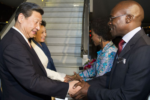 Le président chinois entame une visite d'Etat en Afrique du Sud