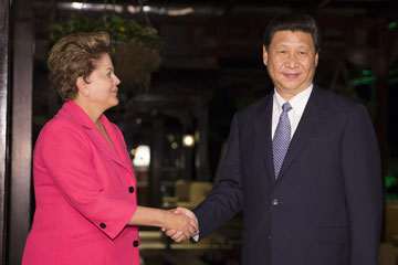 La Chine s'engage à renforcer les relations avec le Brésil