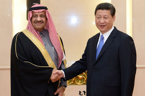 Le président chinois rencontre le vice-ministre saoudien de la Défense