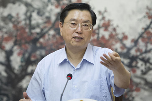 Zhang Dejiang appelle à l'amélioration du travail législatif