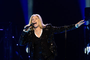 Photos: concert de Barbara Streisand à Amsterdam