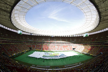 Brésil : cérémonie d'ouverture de la Coupe des Confédérations de la FIFA