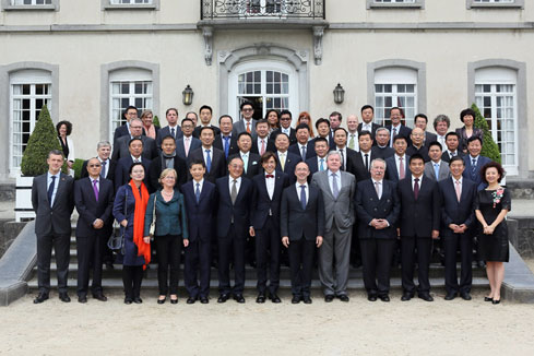 Plusieurs dizaines de figures de l'économie privée chinoise en visite à Bruxelles