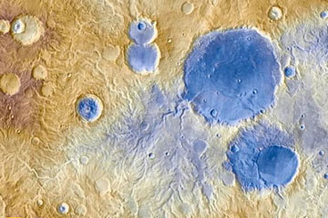 Mars : il a neig&eacute; sur la plan&egrave;te rouge !