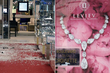 Cannes : les Panth&egrave;res roses suspect&eacute;es du vol de 100 millions d'euros de bijoux