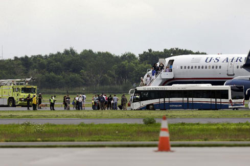 Atterrissage d'urgence d'un avion de ligne américain après une alerte à la bombe