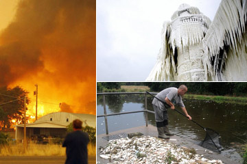 2013, l'année des phénomènes climatiques extrêmes