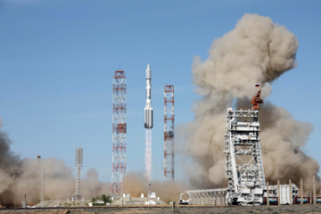 Un satellite am&eacute;ricain mis en orbite par une fus&eacute;e russe