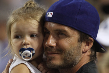 David Beckham et sa fille Harper, le plus joli duo papa-fille
