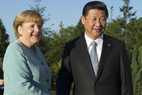 Le président chinois utilise les lois du mouvement de Newton pour décrire les relations sino-allemandes